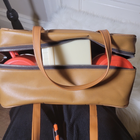 Vtg 1971 Thermos Red Plaid 3pc Picnic Set - Picture 9 of 15